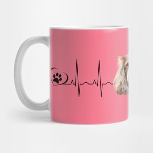 My Heart Beats for my Blenheim Cavalier King Charles Spaniel Mug